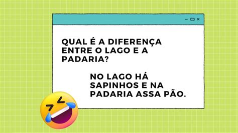 uma piada para mim|31 piadas muito engraçadas